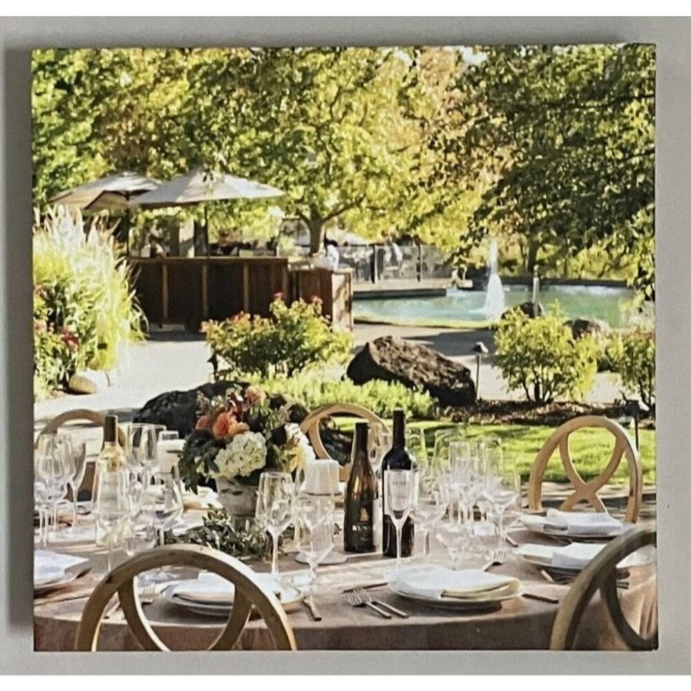 Kunde Food & Wine Cookbook Sonoma Winery Coffee Table Book Recipes - Picture 3 of 3